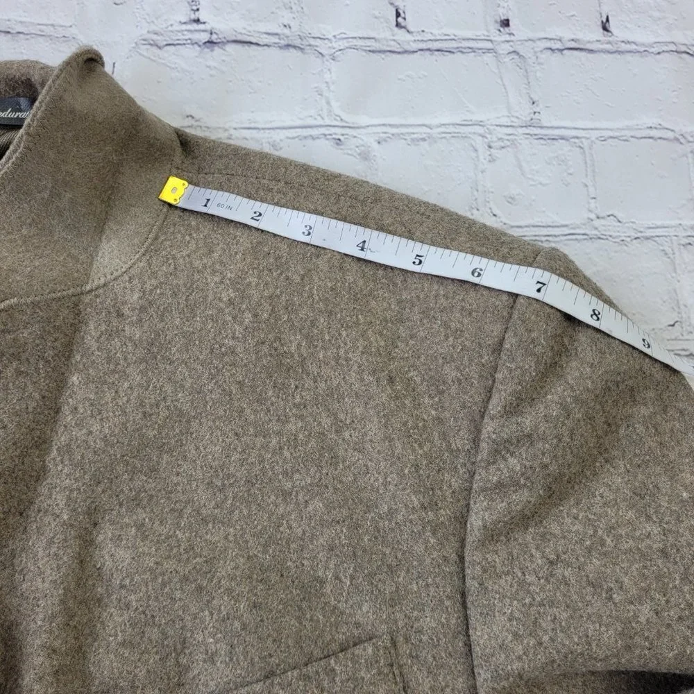 Oscar De La Renta men’s wool cashmere blend tan color blazer jacket size 43R